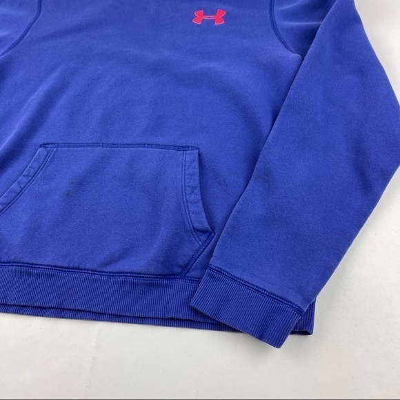 Under Armour Sweatshirt Womens Large Blue Semi Fitted All Seasons Gear - Picture 6 of 10